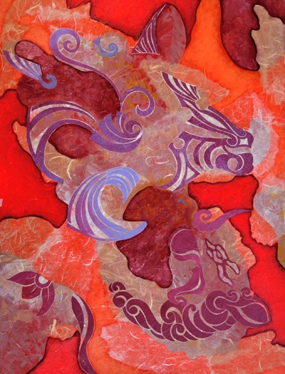 Fantasia — 18 × 32 inches